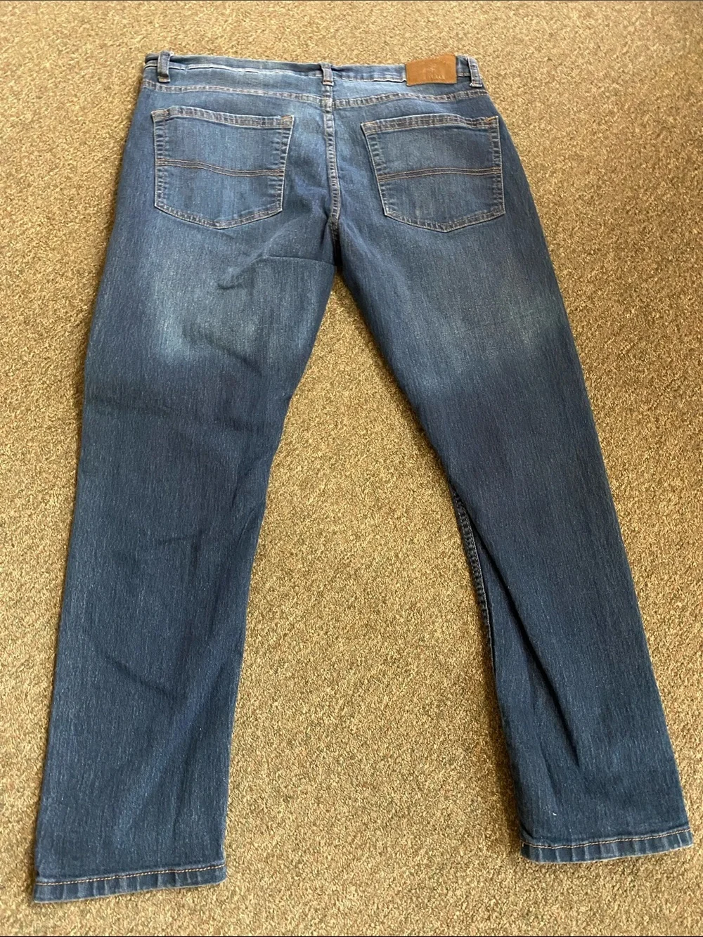 Beverly Hills Polo Club Men’s Dark Blue Slim-Straight Jeans
